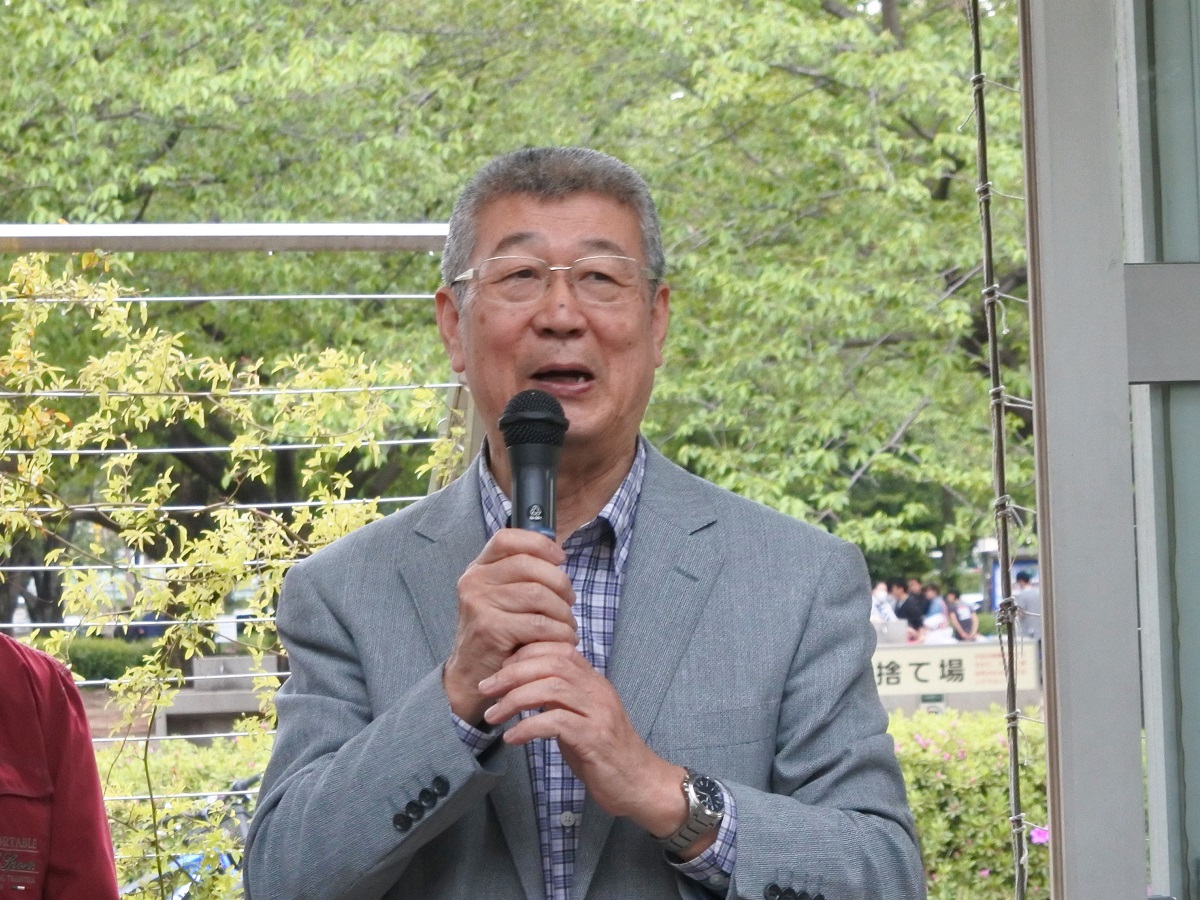 清水会長・開会のあいさつ