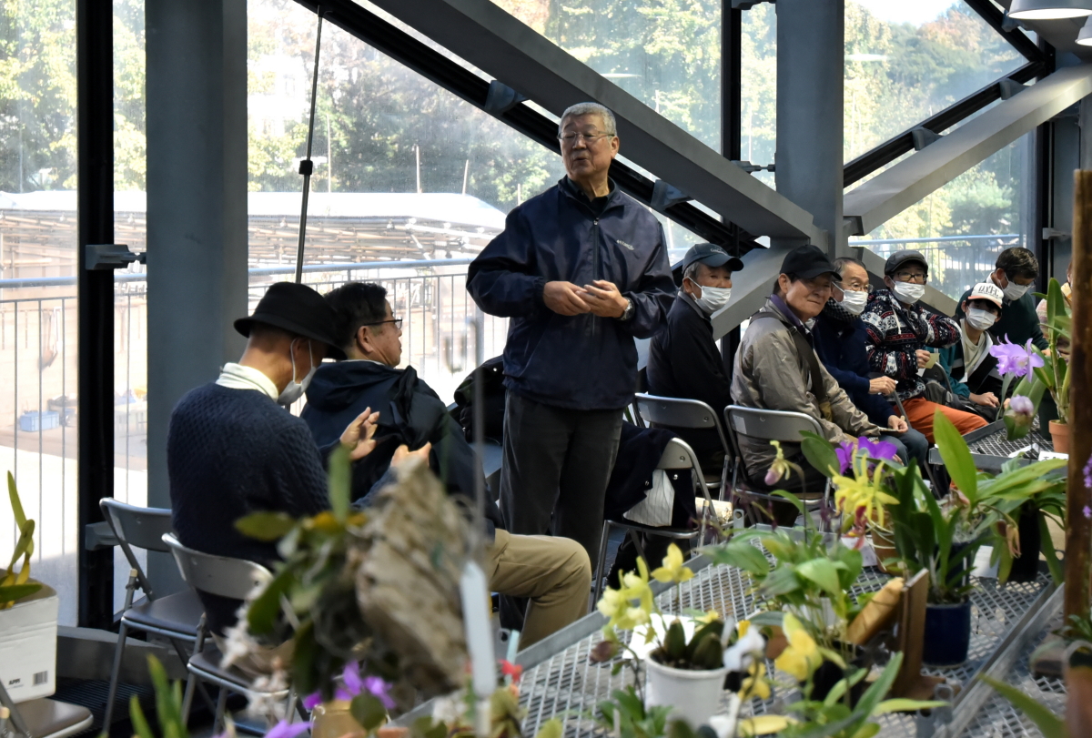 清水会長挨拶時風景