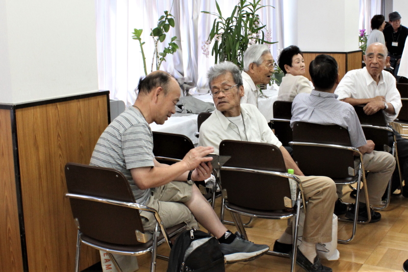 人気投票を終えて一休み