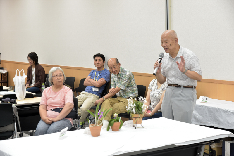 香りの花について徳田氏の解説