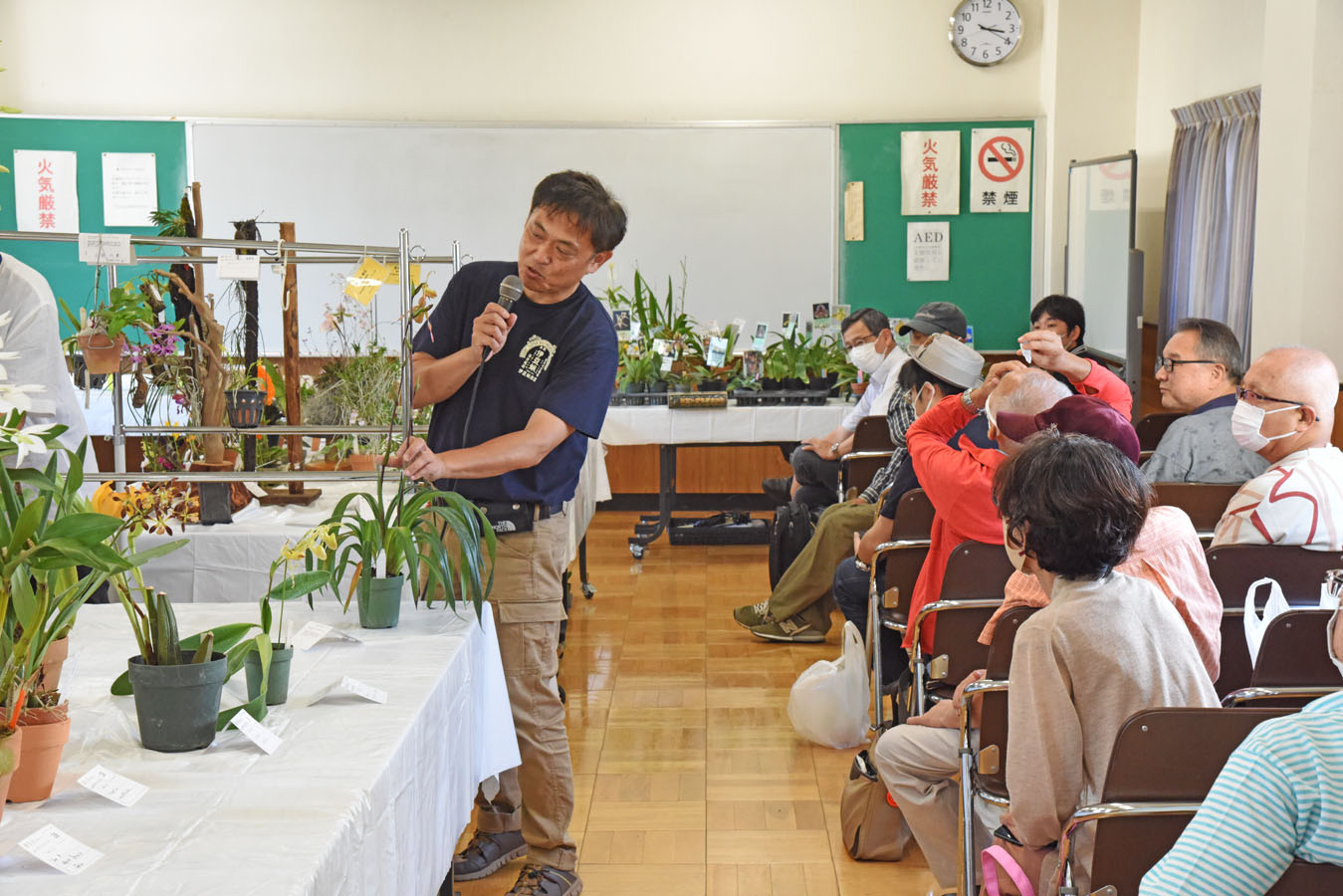 望月氏による品種紹介