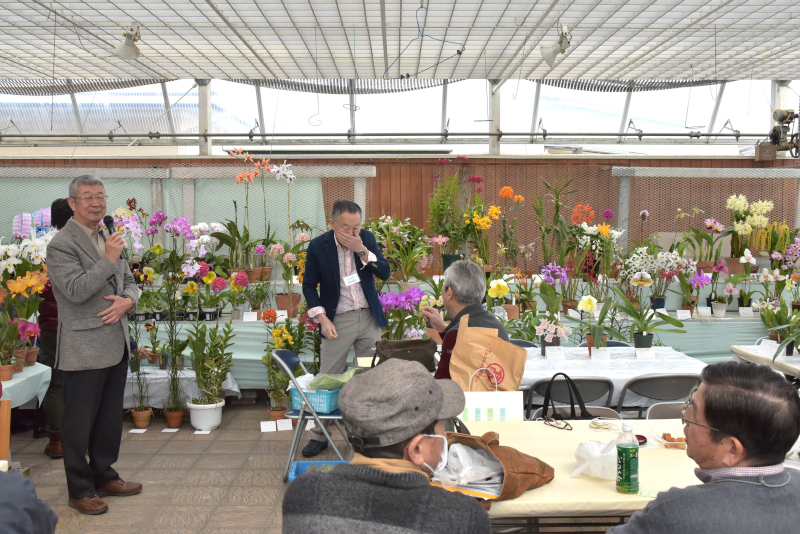 清水会長の挨拶